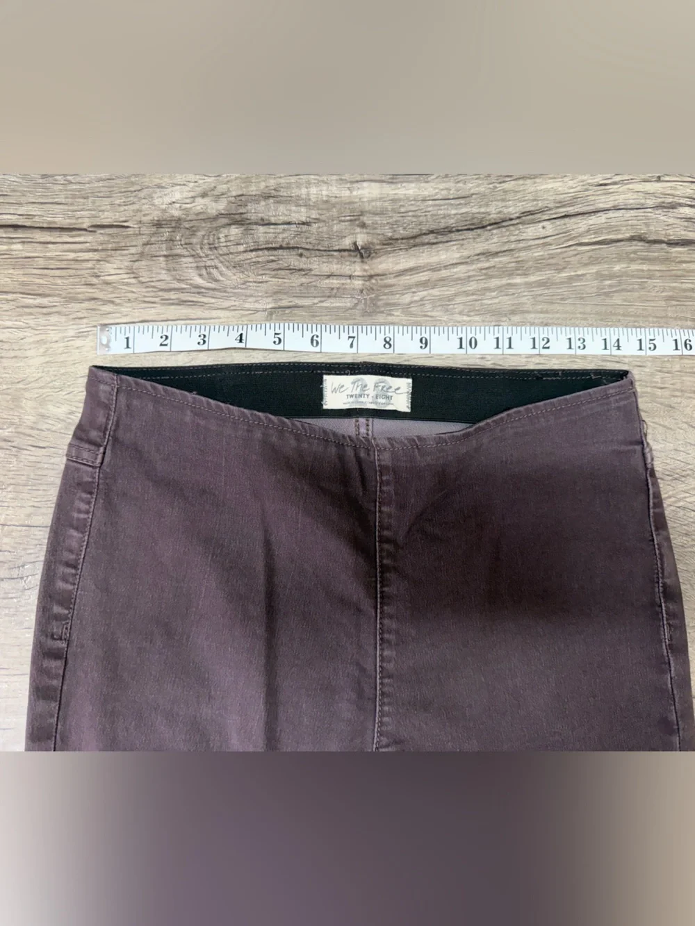 FREE PEOPLE
Penny Pull On Flare In Chocolate size 28 - Picture 7 of 9